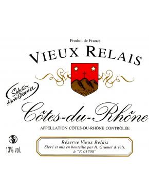 Côtes Du Rhône - Vieux Relais - AOP