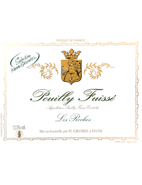 Pouilly Fuissé - Les Roches - AOP