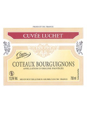 Coteaux bourguignons - Cuvée Luchet - AOP