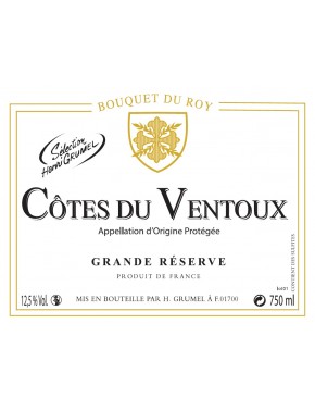 Côtes du Ventoux - Grande Réserve - AOP - 2017