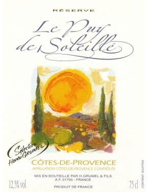 Côtes De Provence - Le Puy De Soleillé - AOP